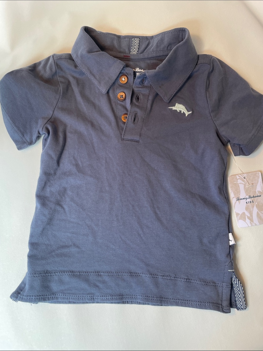 Tommy Bahama Kids Polo Shirt - Slate Blue